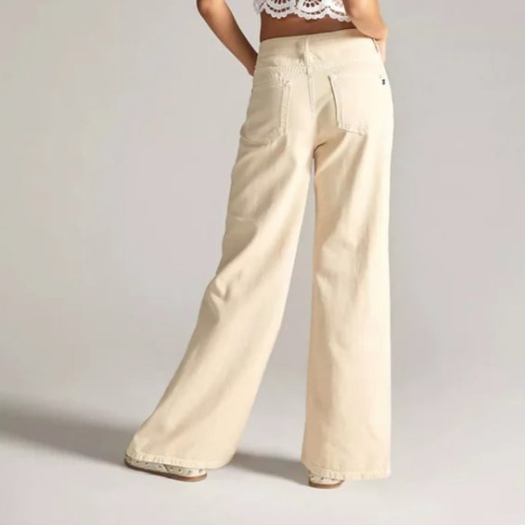 NWT Anthropologie Pilcro The Annie Wide Leg Jeans 25P - Picture 2 of 9